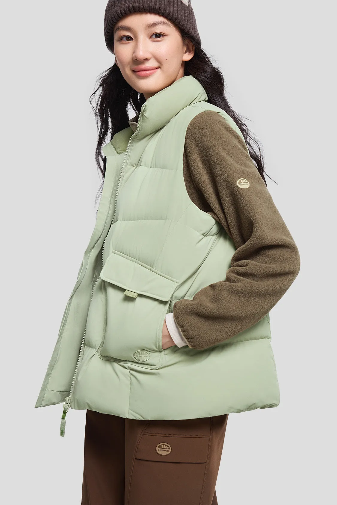 RainLite - Women's Water-Repellent Down Vest sold by Beneunder product image thumbnail 2