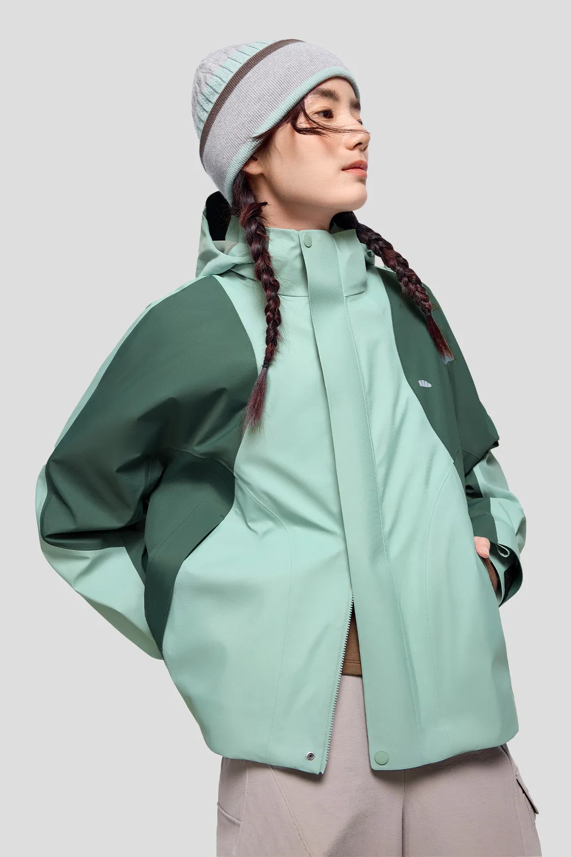 ModuWarm - Women's Detachable Hood Jacket sold by Beneunder product image thumbnail 3