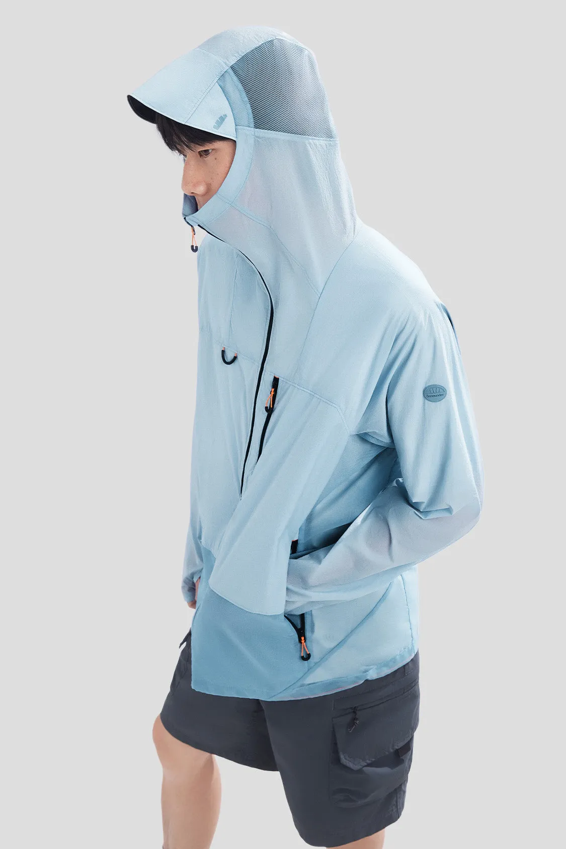 Pocket - Men's Breathable Packable Sun Protection Jacket UPF50+ sold by Beneunder product image thumbnail 2