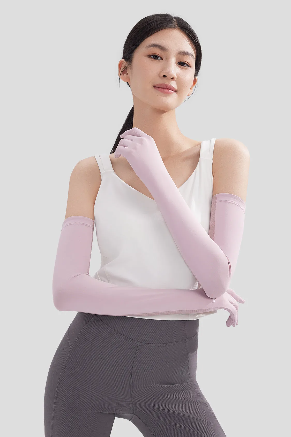 Longloop - Women's Sun Protection Arm Sleeves with Golves UPF50+ sold by Beneunder product image thumbnail 4