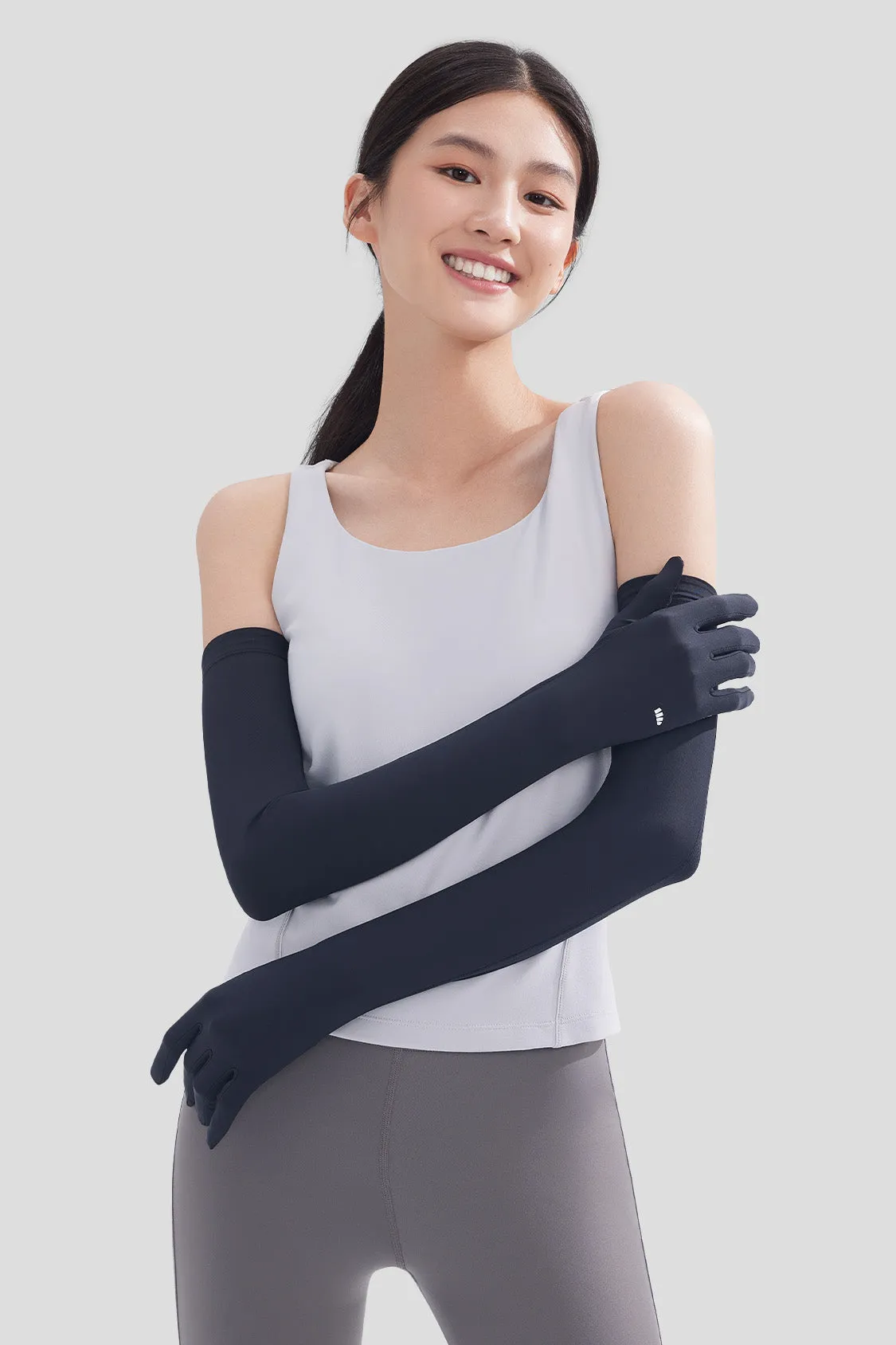 Longloop - Women's Sun Protection Arm Sleeves with Golves UPF50+ sold by Beneunder product image thumbnail 3