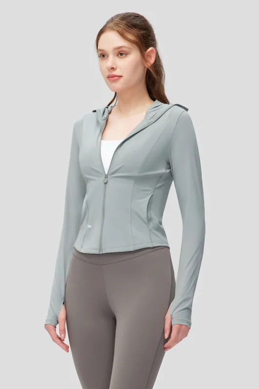 Iceskinny - Women's Slim-Fit Short Sun Protection Jacket UPF50+ sold by Beneunder