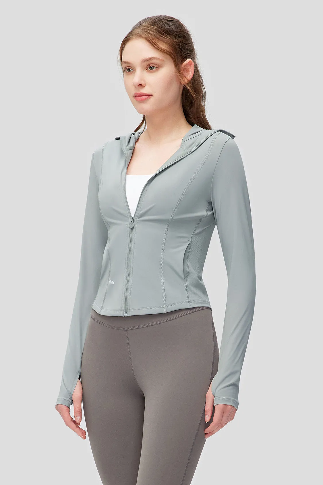 Iceskinny - Women's Slim-Fit Short Sun Protection Jacket UPF50+ sold by Beneunder