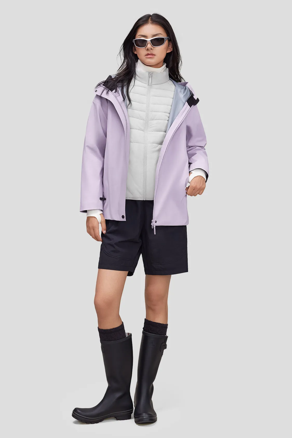 Women's 3-in-1 Interchange Jacket sold by Beneunder product image thumbnail 5