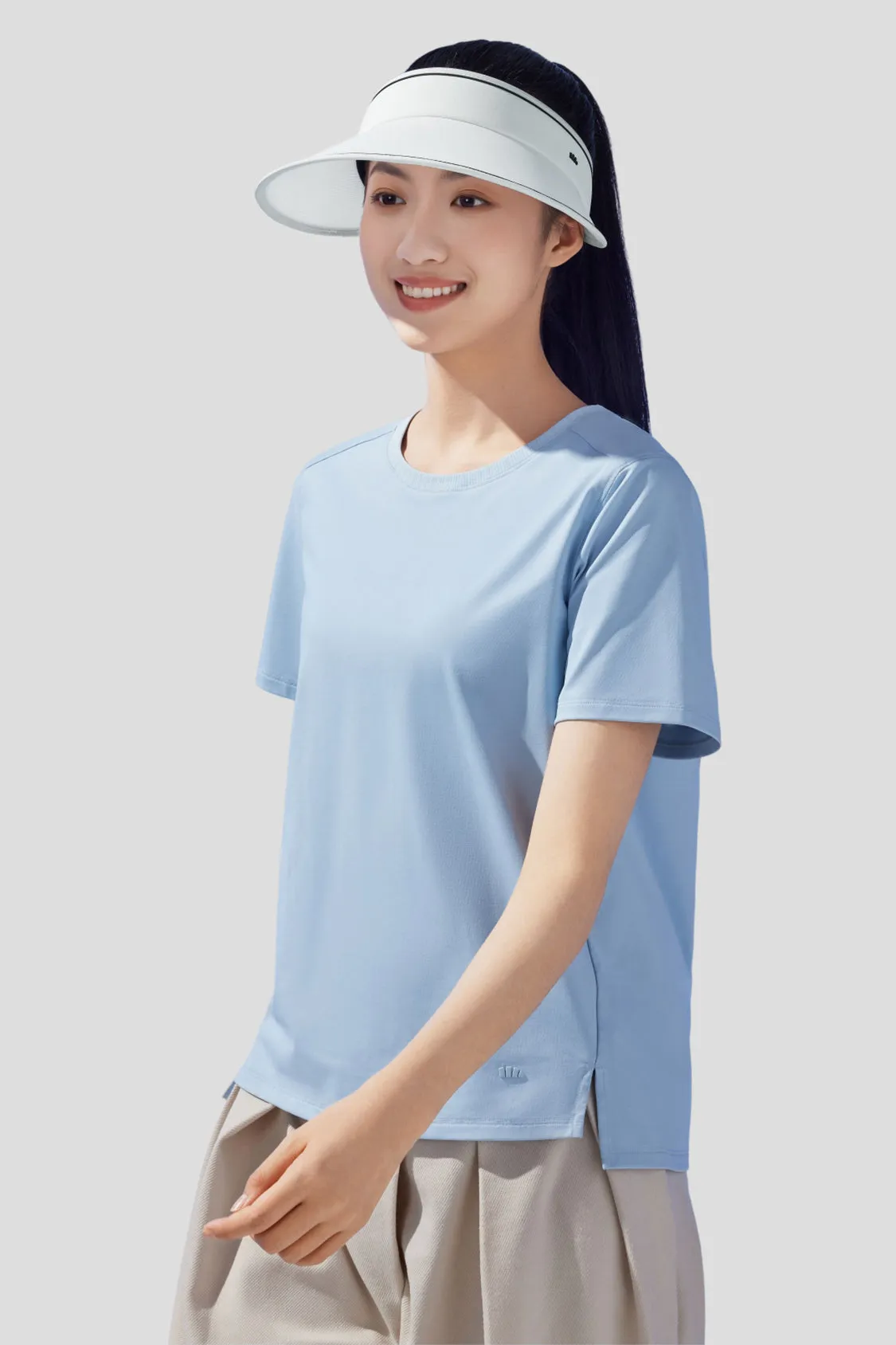 Guji Wide - Women's Sun Visor Hat UPF50+ BM569 sold by Beneunder