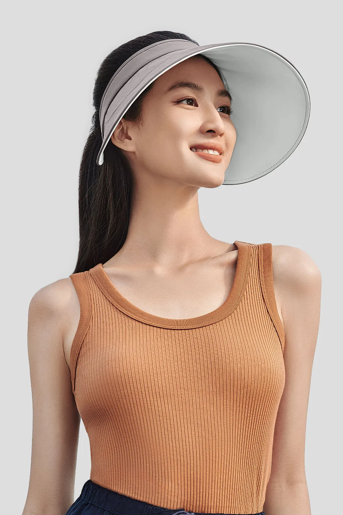 Guji Omelette - Women's Wide Brime Sun Visor UPF50+ sold by Beneunder