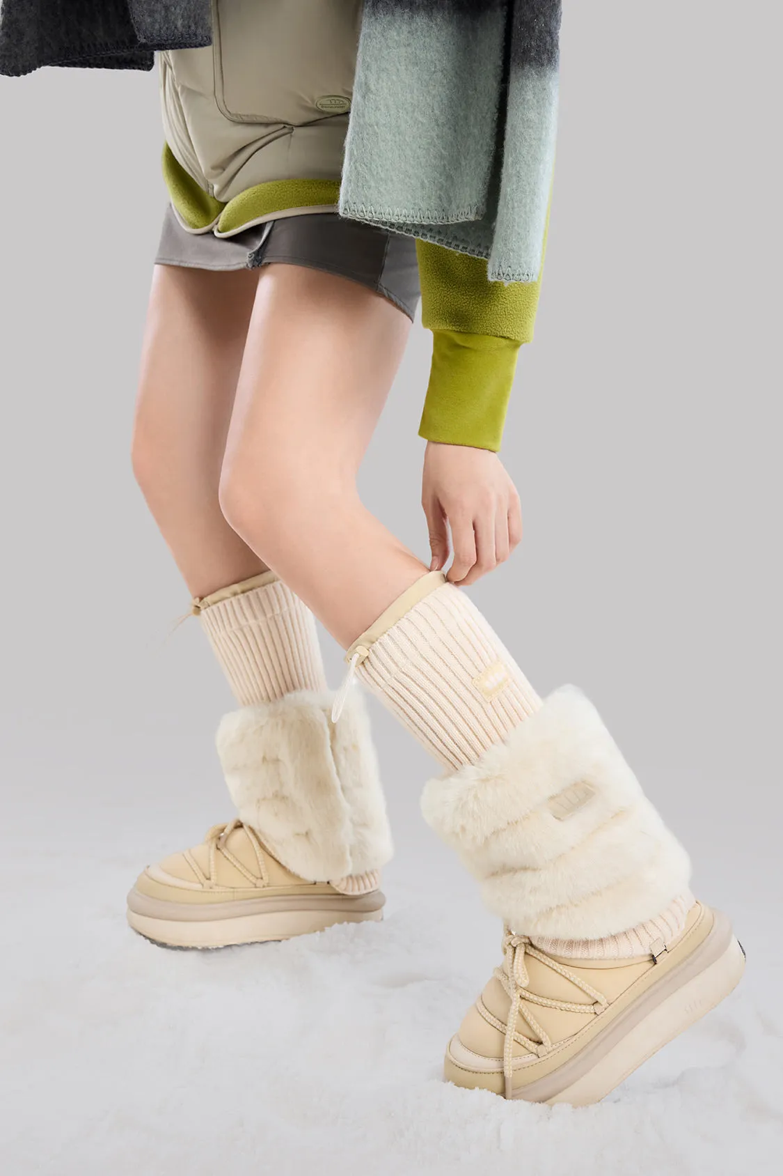 WarmPlush - Women's Fleece Leg Warmers sold by Beneunder product image thumbnail 2