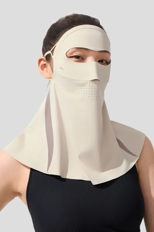 Cloud - Women's Ultra-Soft Face Mask With Neck Guard UPF50+ sold by Beneunder