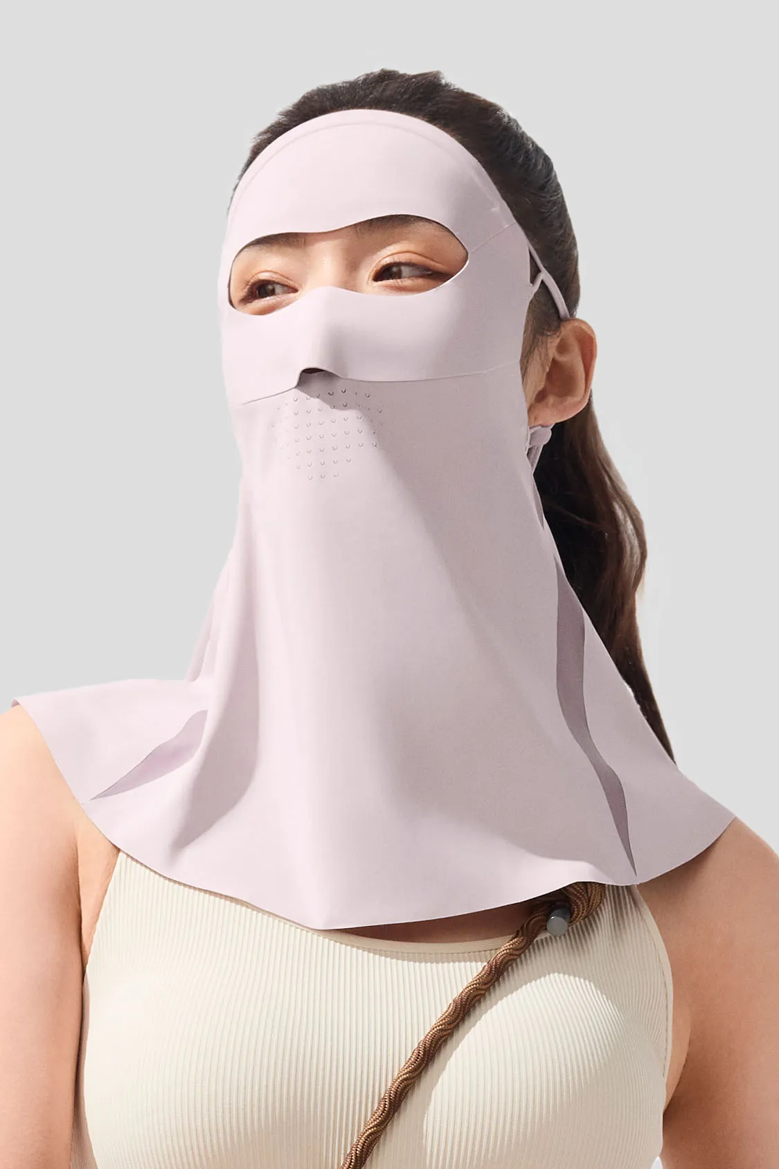 Cloud - Women's Ultra-Soft Face Mask With Neck Guard UPF50+ sold by Beneunder product image thumbnail 2