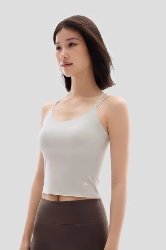 Bare - Women's Seamless Lightweight Bra-In Tank Top sold by Beneunder