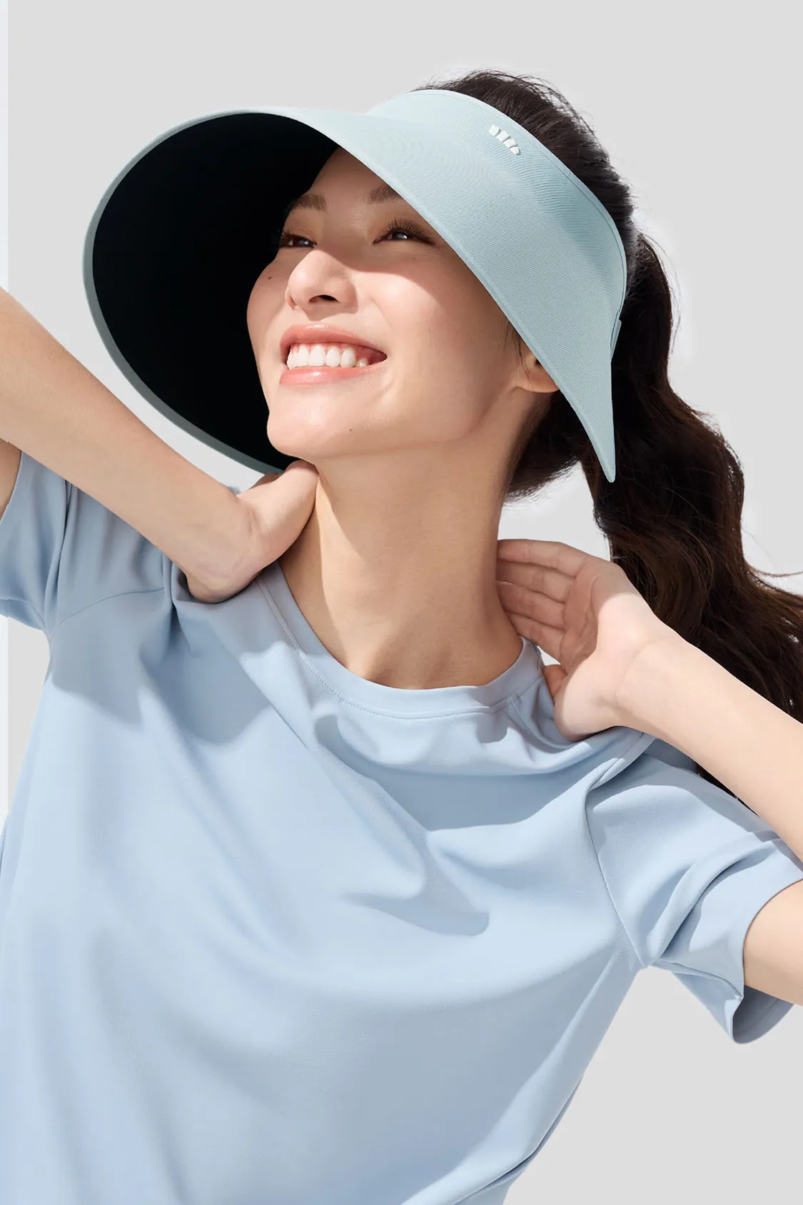 Roll - Women's Wide Brim Topless Sun Hat UPF50+ sold by Beneunder product image thumbnail 5