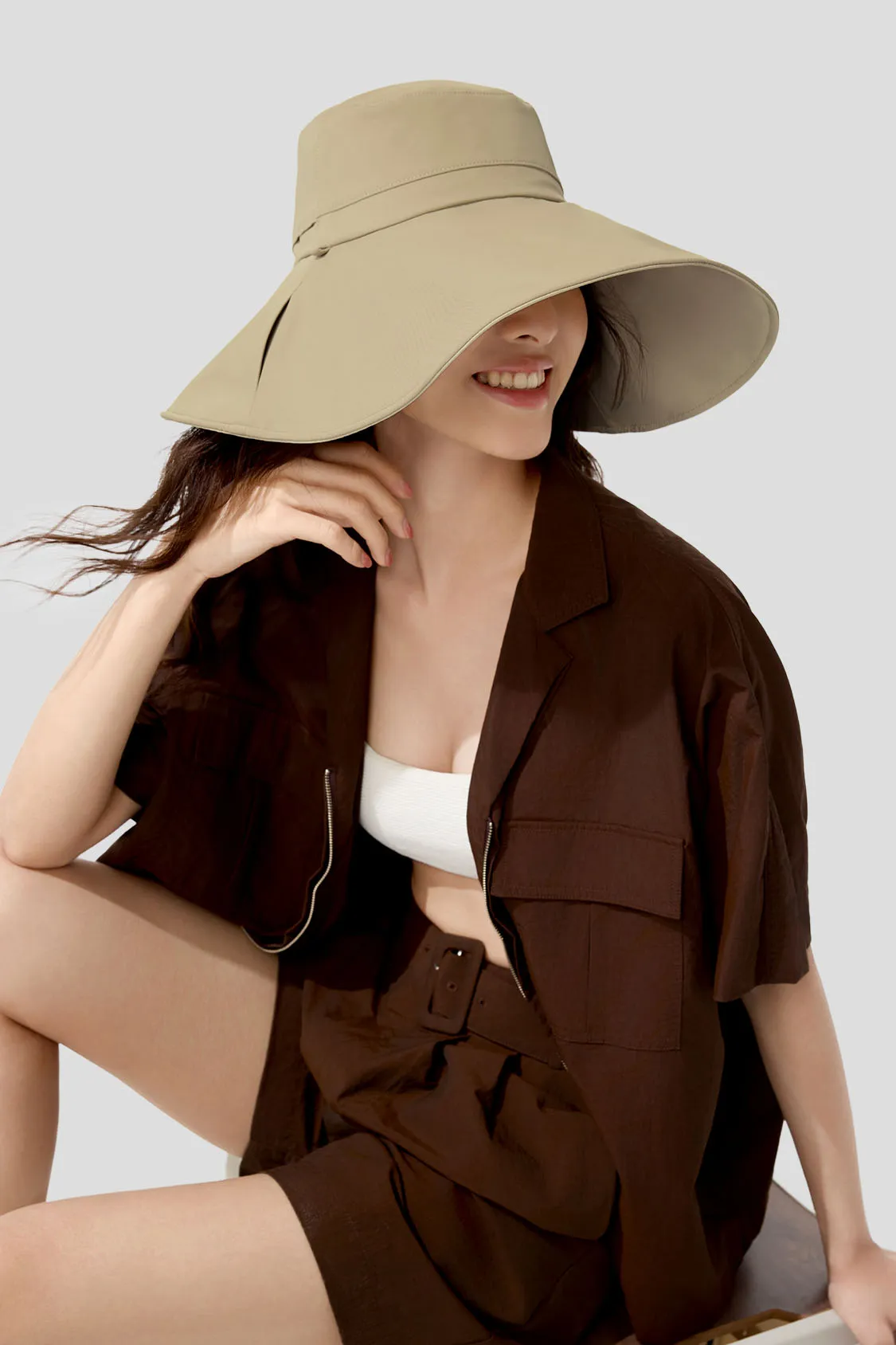 Dual - Women's Reversible Sun Fisherman Hat UPF50+ sold by Beneunder