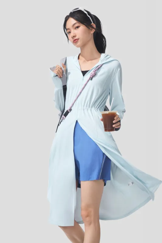 Ease - Women's Full Protection Loose Long Sun Jacket UPF2000+ AL824 sold by Beneunder