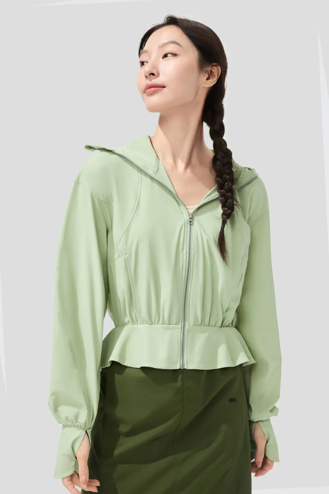 Air - Women's Cooling Breathable Short Sun Jacket UPF50+ sold by Beneunder