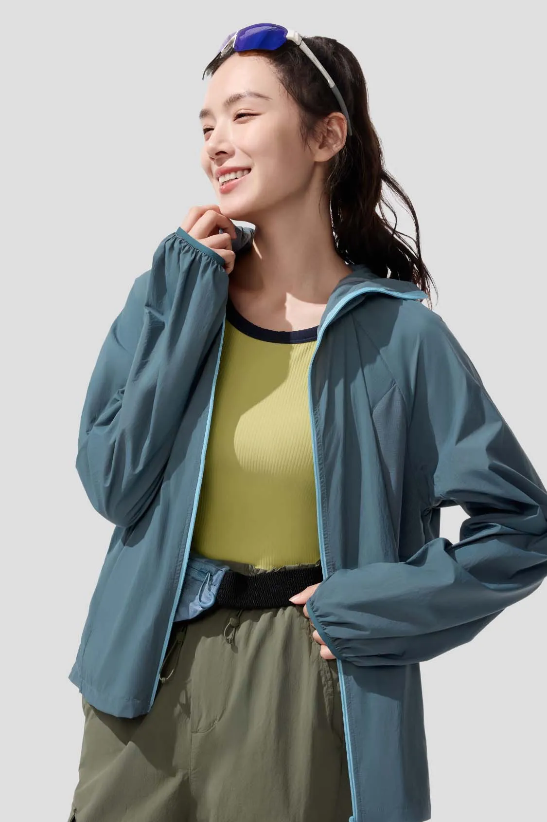 Drift - Women's Lightweight Water-Repellent Jacket UPF100+ sold by Beneunder product image thumbnail 5