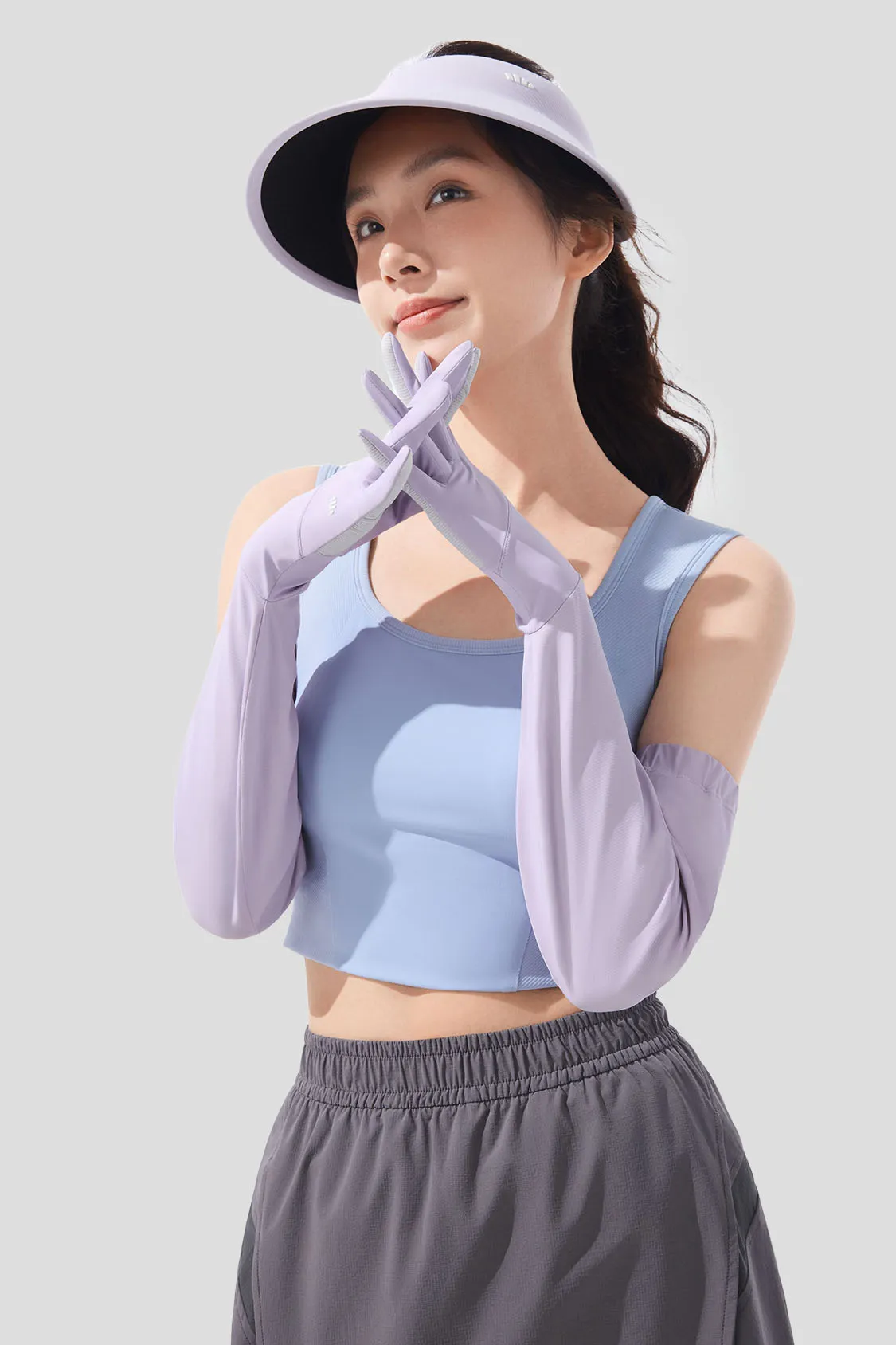 Breeze - Loose Fit Long Sun Gloves UPF50+ sold by Beneunder