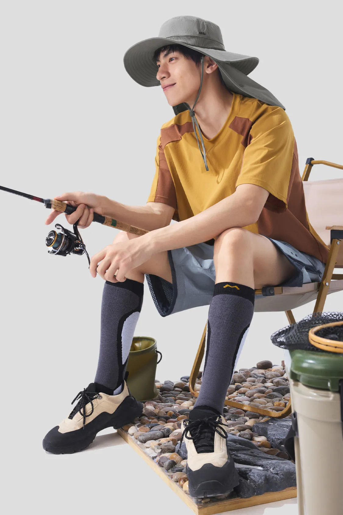 Defender - Men's Full Protection Sun Hat UPF50+ sold by Beneunder product image thumbnail 2