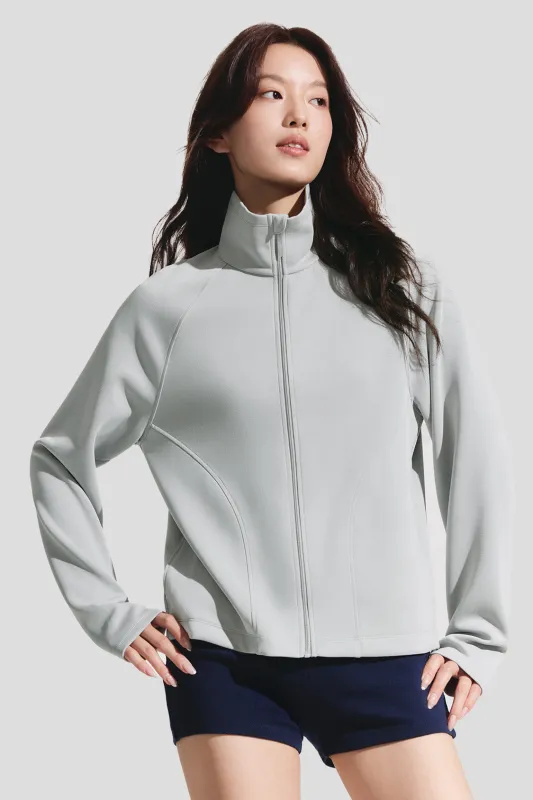 BreezeShield – Women’s High Collar Zip-Up Sun Protection Jacket UPF50+ made by Beneunder