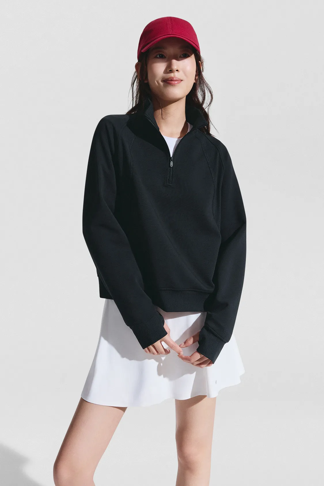 WindGlow - Women’s Lightweight Tennis Sweatshirt UPF50+ sold by Beneunder