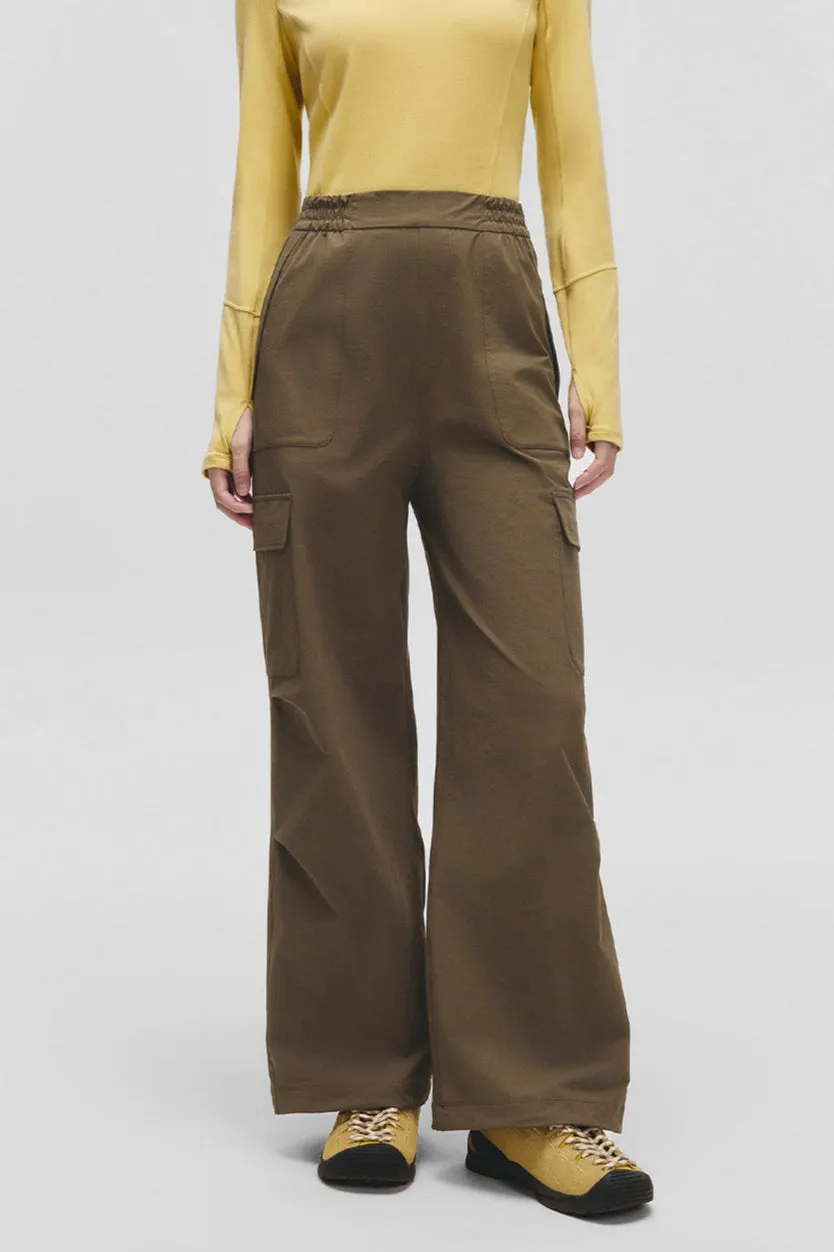 ParaShell – Women’s Straight-Leg Cargo Pants Relaxed Fit Multi-Pocket Softshell sold by Beneunder