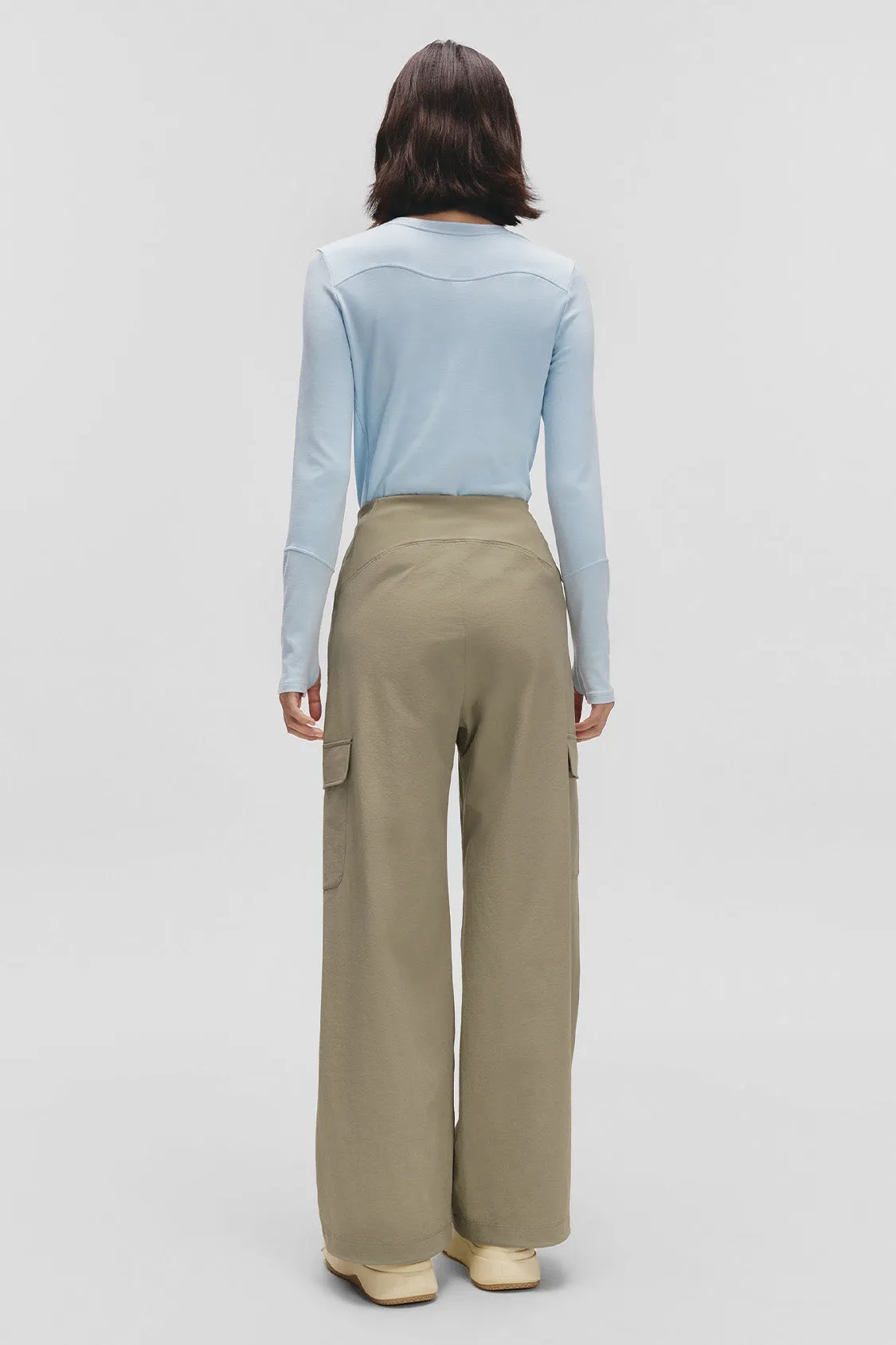 ParaShell – Women’s Straight-Leg Cargo Pants Relaxed Fit Multi-Pocket Softshell sold by Beneunder product image thumbnail 4