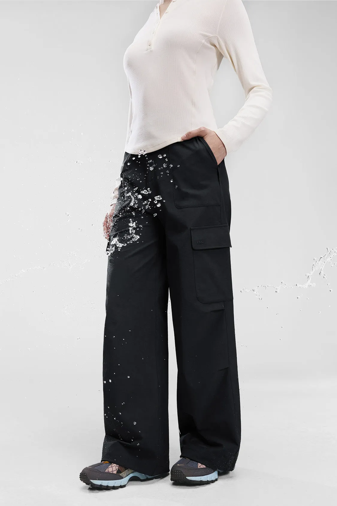 ParaShell – Women’s Straight-Leg Cargo Pants Relaxed Fit Multi-Pocket Softshell sold by Beneunder product image thumbnail 5