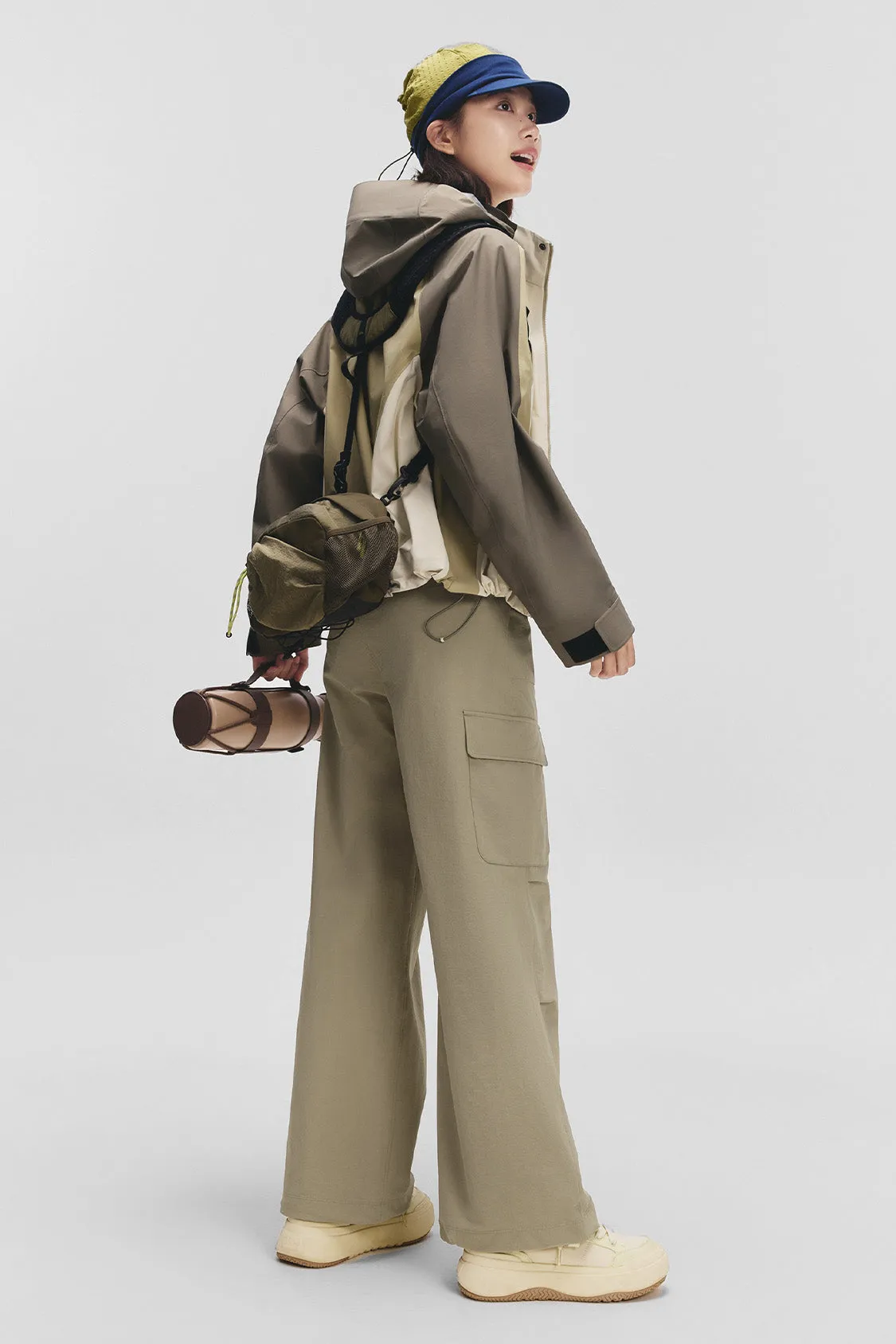 ParaShell – Women’s Straight-Leg Cargo Pants Relaxed Fit Multi-Pocket Softshell sold by Beneunder product image thumbnail 3