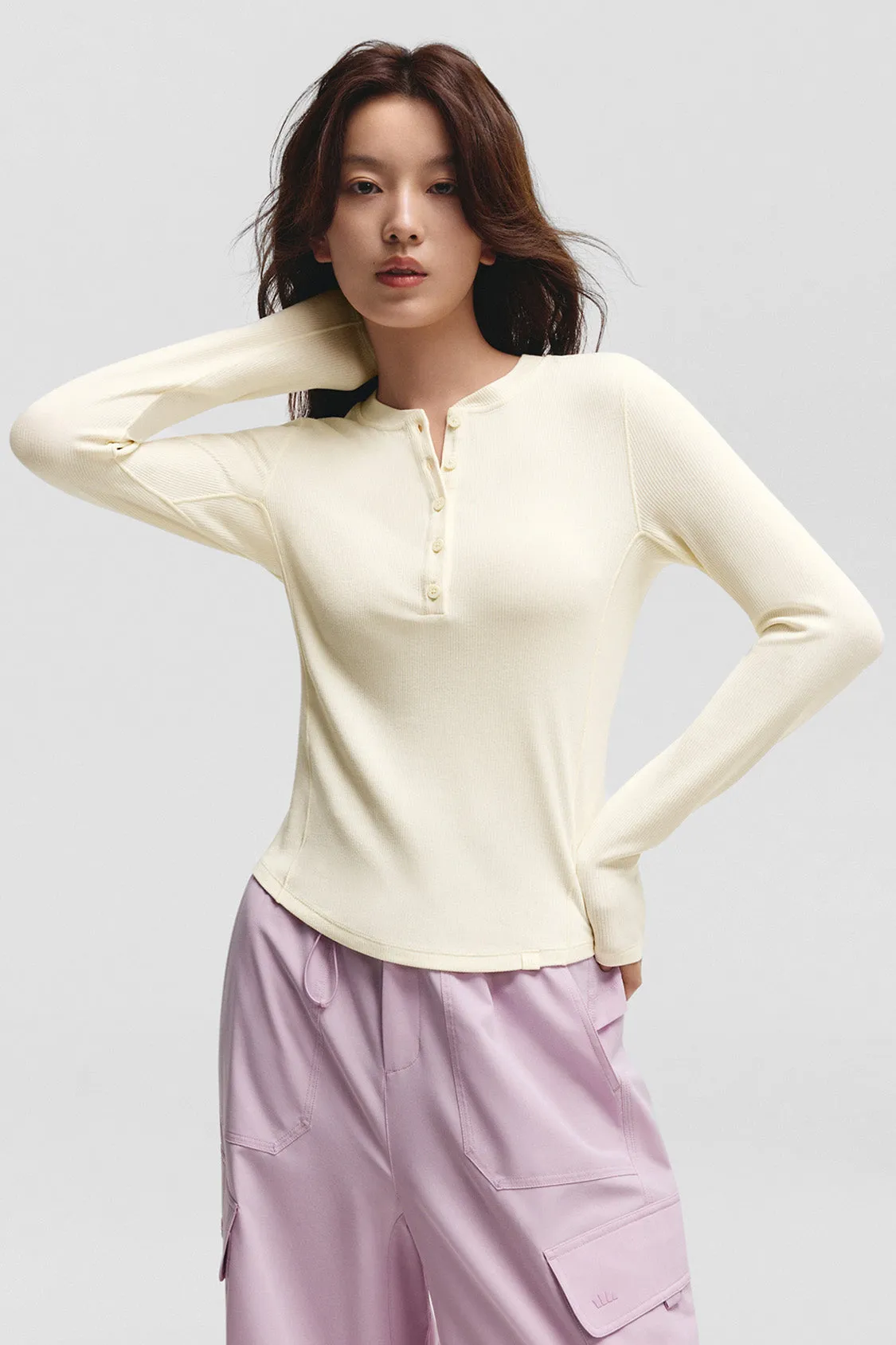 HenleyHaven – Women’s Henley Base Layer Long Sleeve Shirt sold by Beneunder