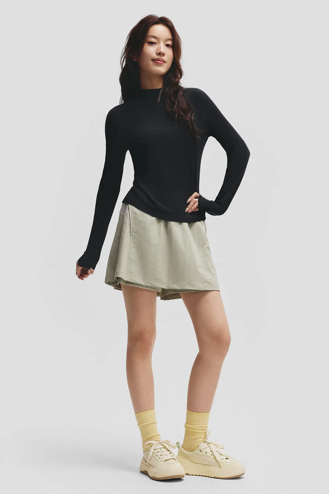 Women's Mock-Neck Base Layer Top (Light Warmth) SF026 sold by Beneunder product image thumbnail 2