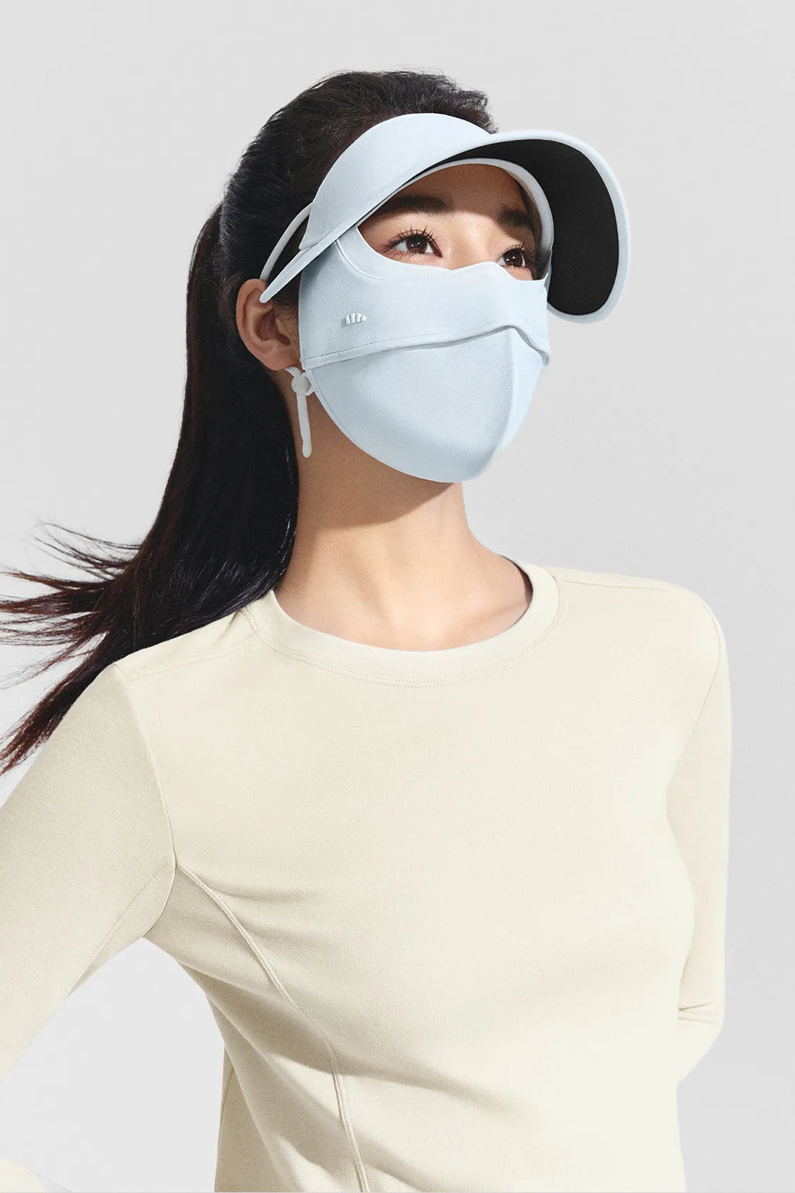 BreezeShield - Women's Sun Protection Visor Face Mask UPF50+ sold by Beneunder product image thumbnail 3