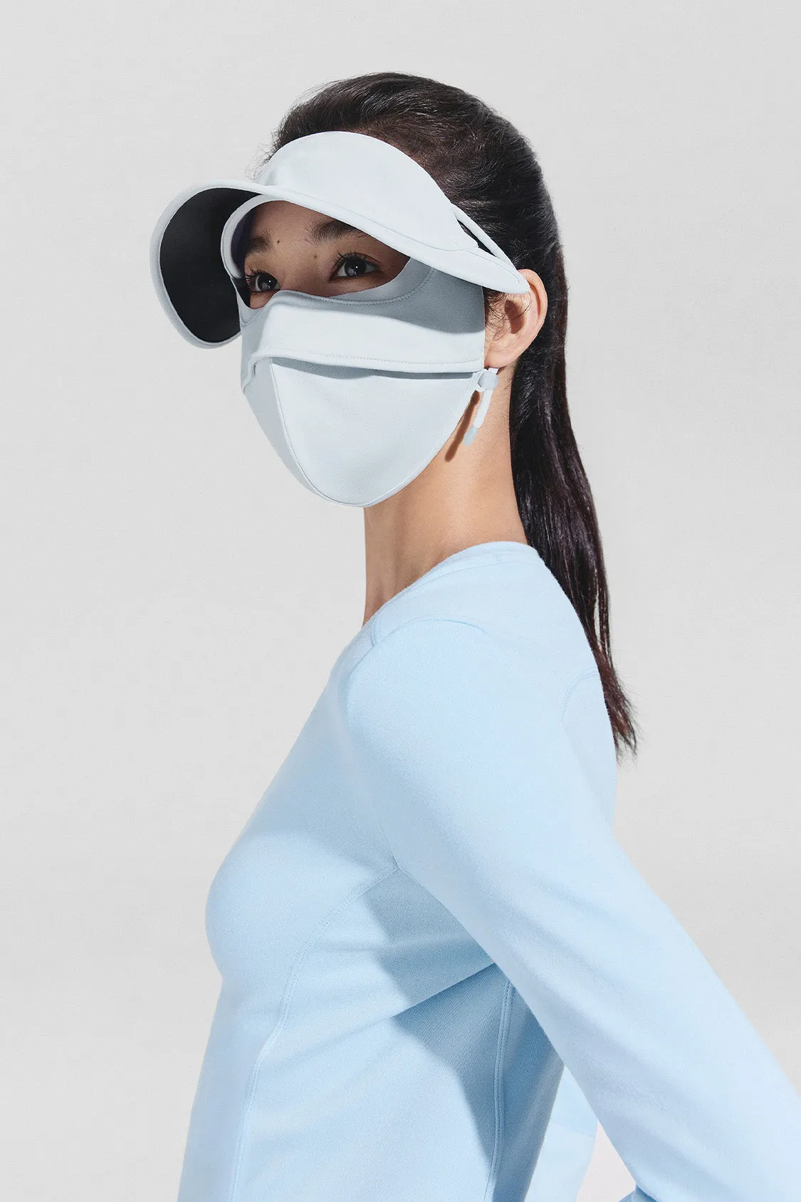 BreezeShield - Women's Sun Protection Visor Face Mask UPF50+ sold by Beneunder product image thumbnail 4