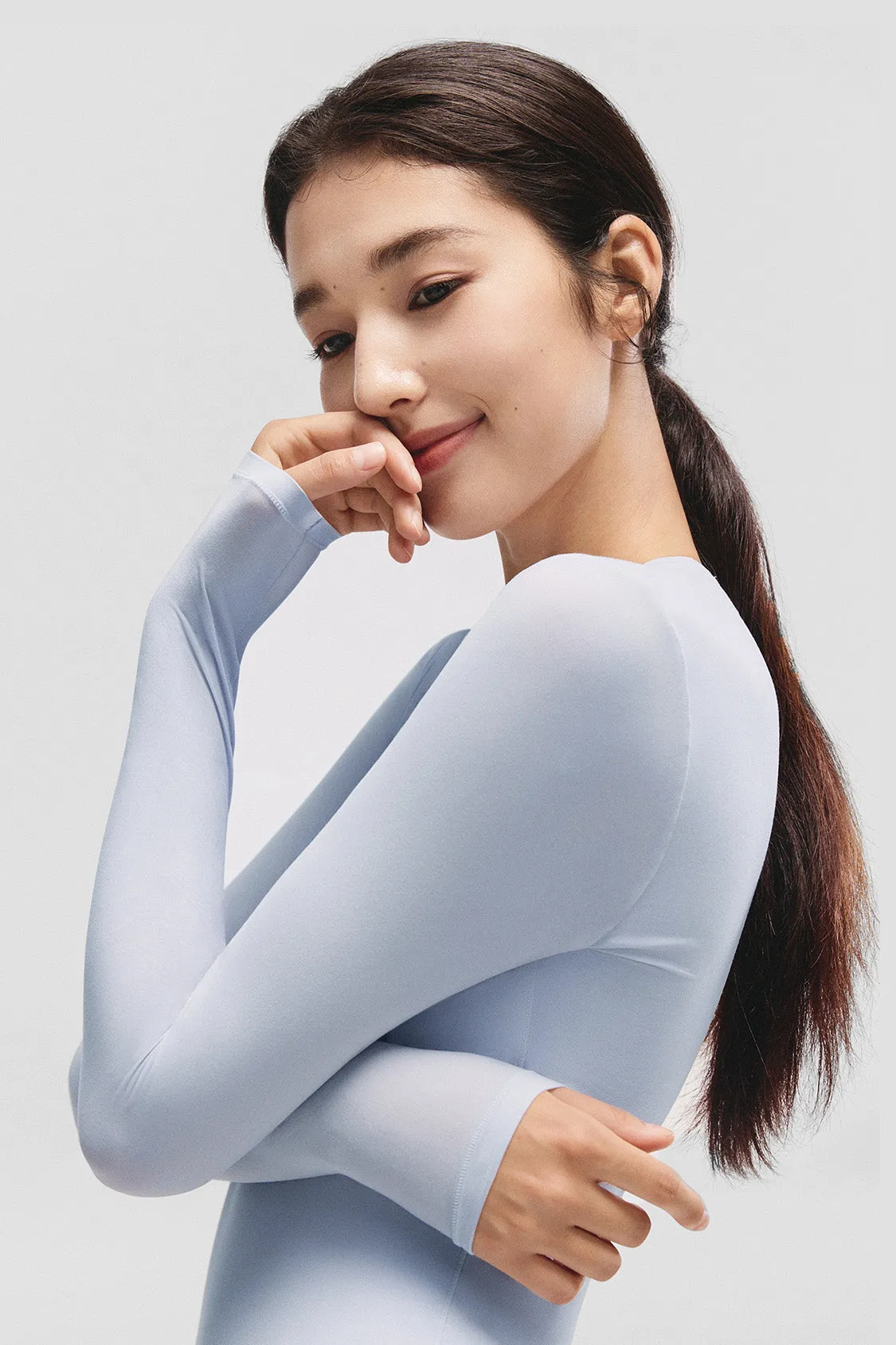 BareForm – Women’s Seamless Shaping Long-Sleeve Shirt sold by Beneunder product image thumbnail 5