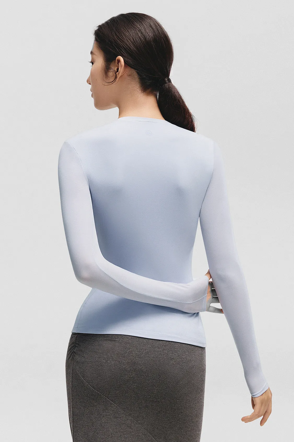 BareForm – Women’s Seamless Shaping Long-Sleeve Shirt sold by Beneunder product image thumbnail 4
