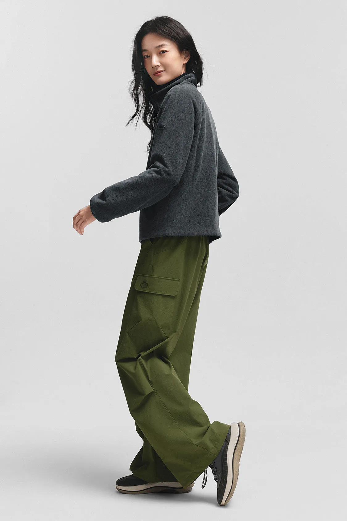 FlipBreeze – Women’s Light-Warmth Reversible Fleece Jacket sold by Beneunder product image thumbnail 4