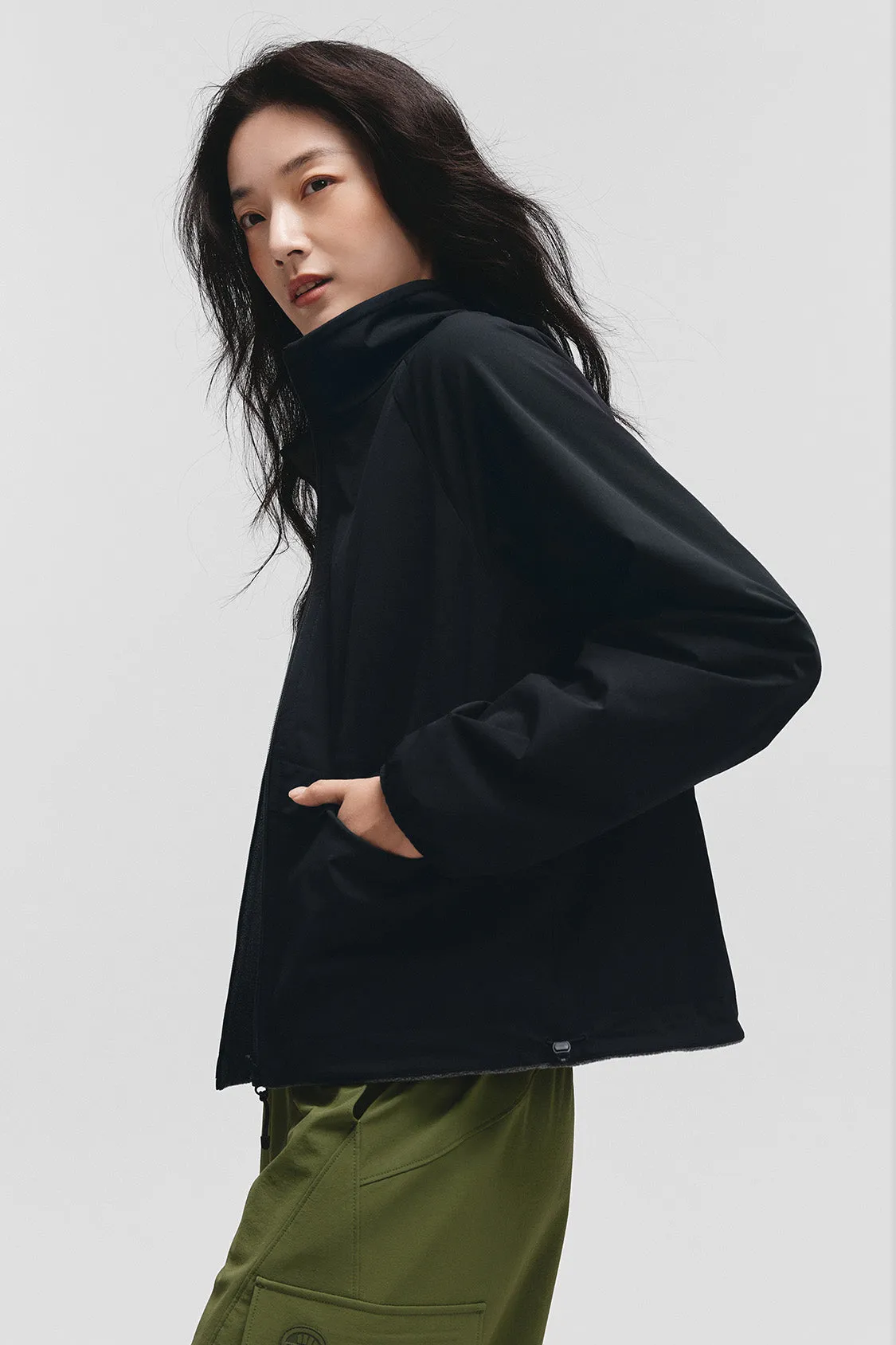 FlipBreeze – Women’s Light-Warmth Reversible Fleece Jacket sold by Beneunder product image thumbnail 2