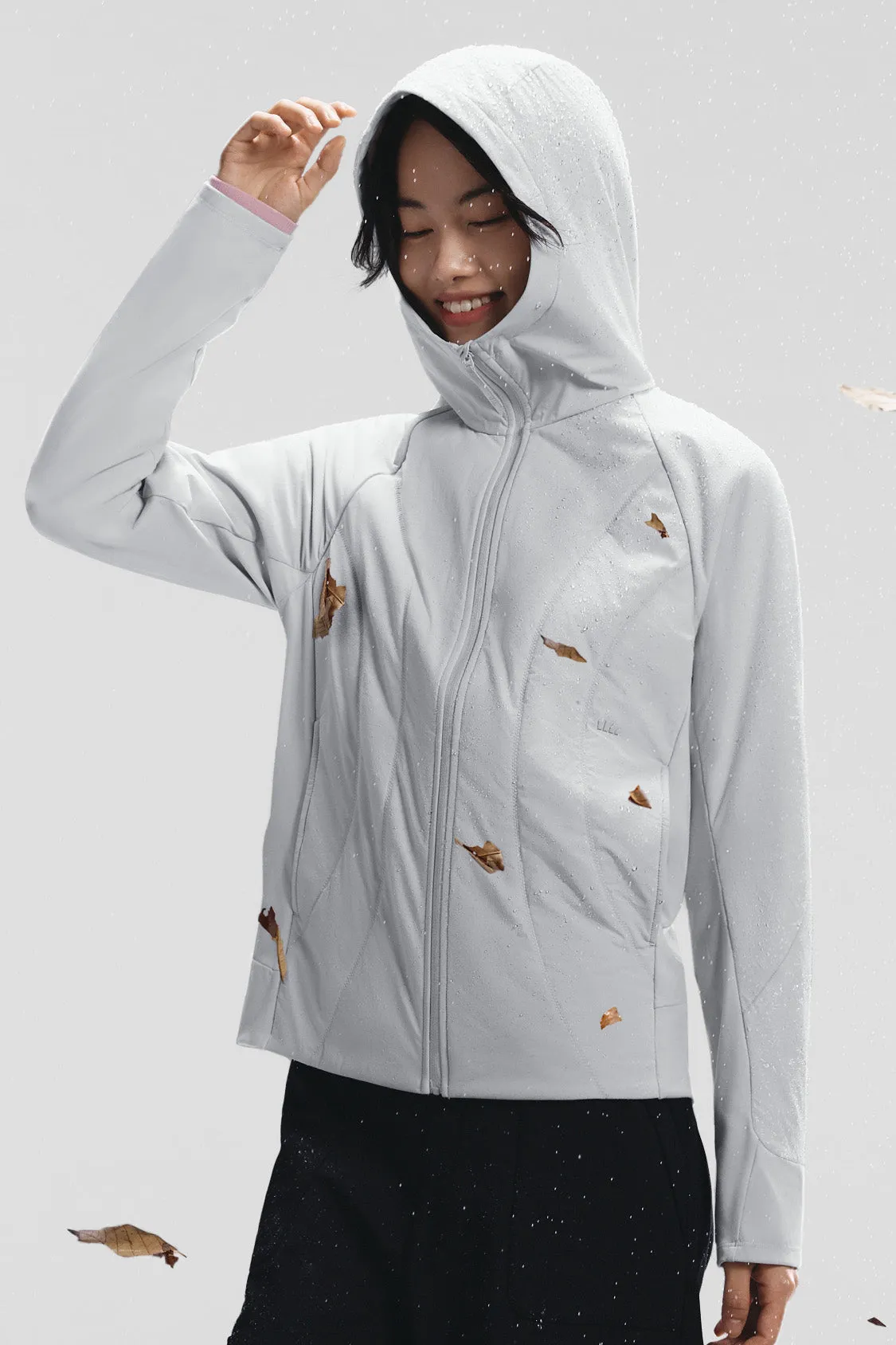 HoodBreeze – Women’s Medium-Warmth Hooded Stretch Fleece Jacket sold by Beneunder