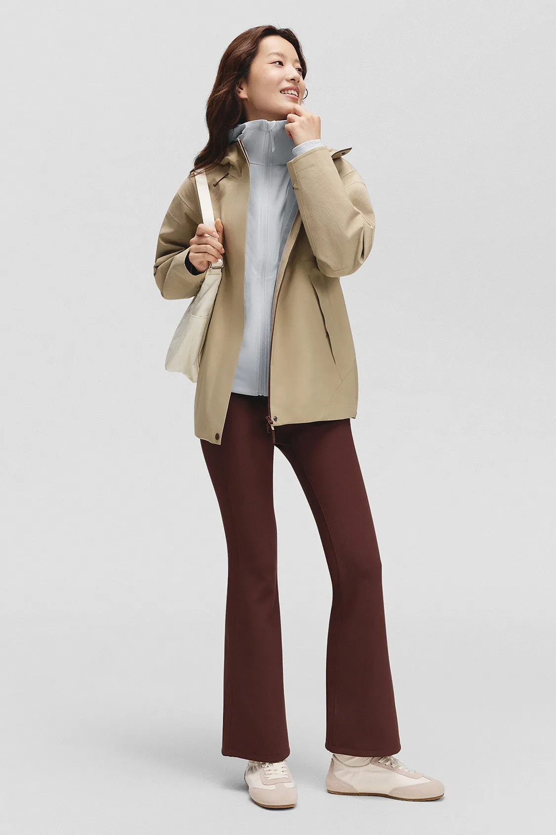 HoodBreeze – Women’s Medium-Warmth Hooded Stretch Fleece Jacket sold by Beneunder product image thumbnail 5