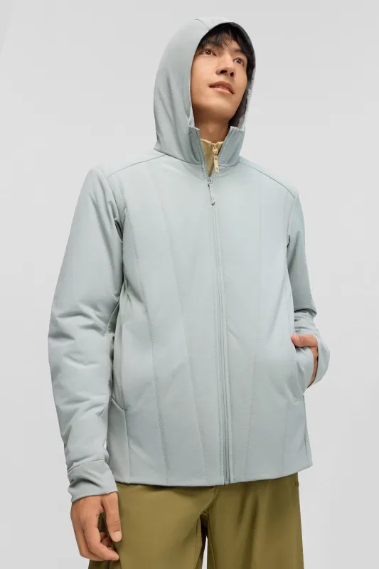 HoodFlex – Men’s Medium-Warmth Hooded Stretch Fleece Vest sold by Beneunder