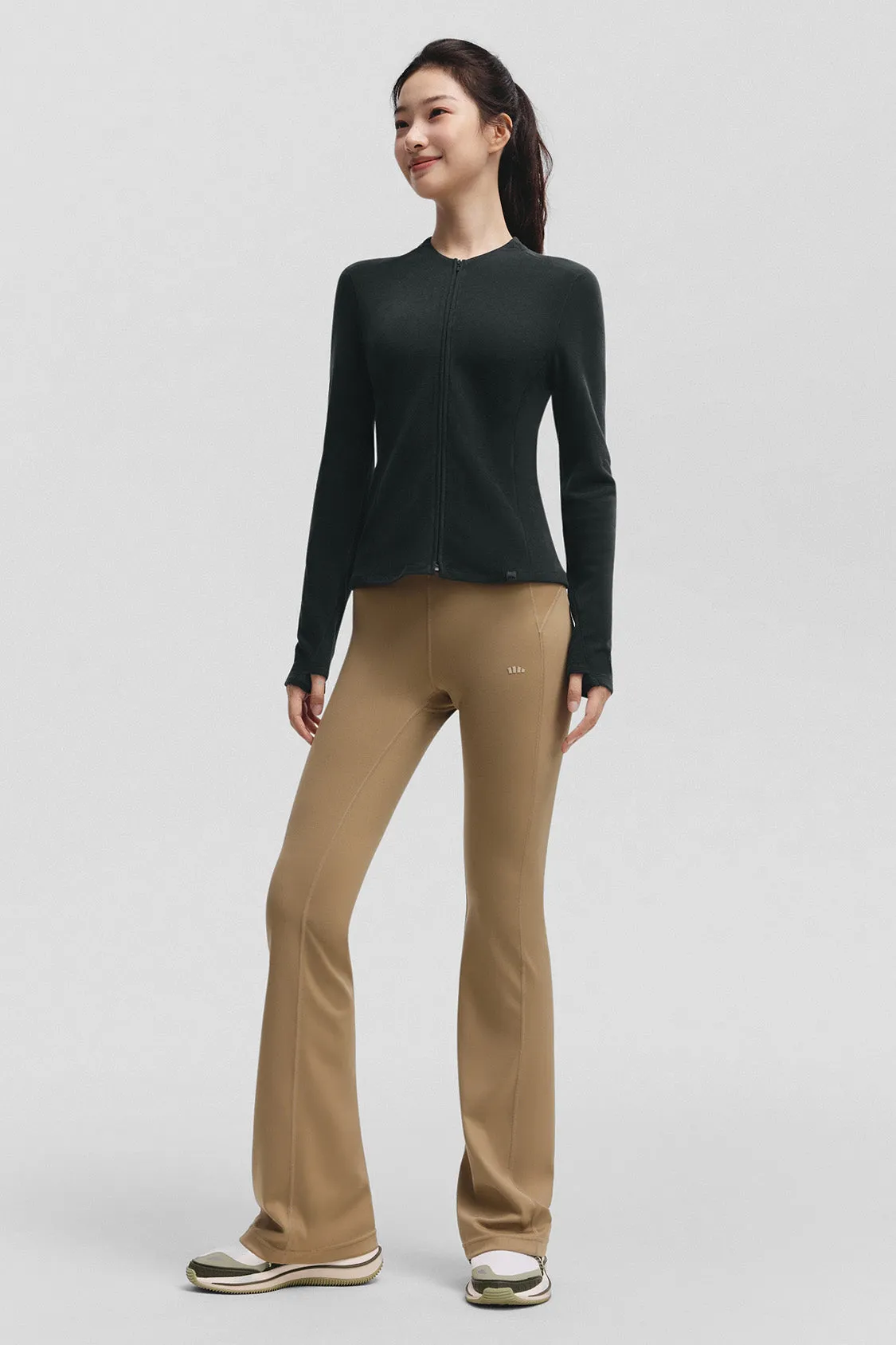 TwinTrail – Women’s Medium-Warmth Double-Zip Fleece Base Layer sold by Beneunder product image thumbnail 3