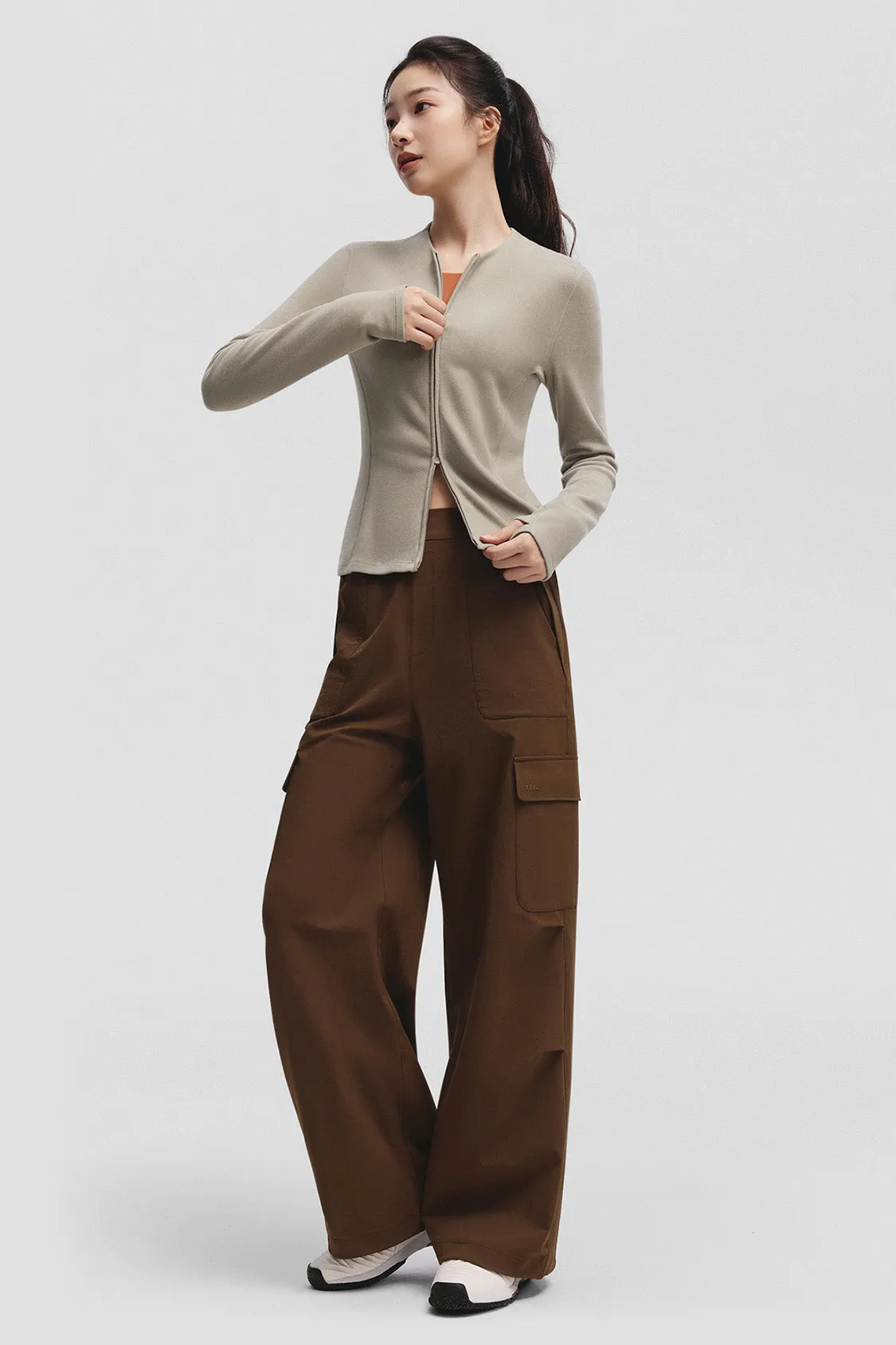 TwinTrail – Women’s Medium-Warmth Double-Zip Fleece Base Layer sold by Beneunder product image thumbnail 2