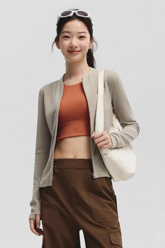 TwinTrail – Women’s Medium-Warmth Double-Zip Fleece Base Layer sold by Beneunder