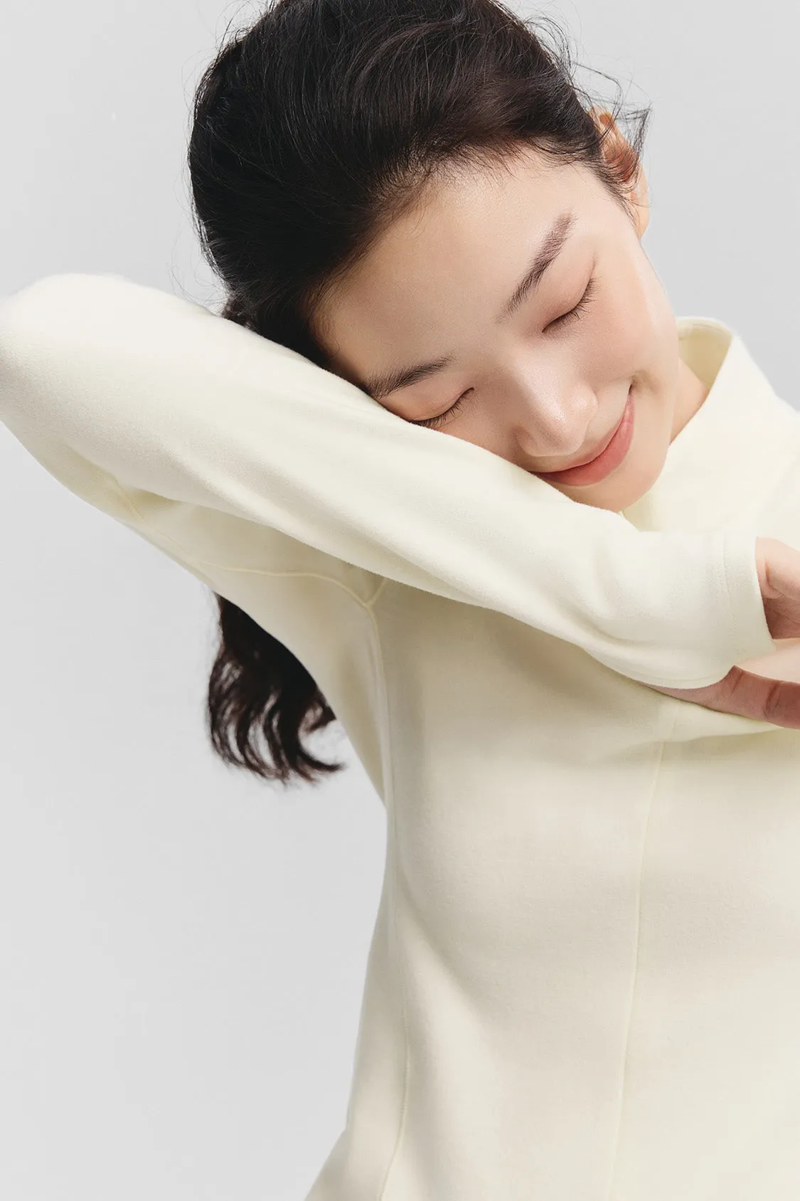 GlacierZip – Women’s Warmth Half-Zip Fleece Base Layer sold by Beneunder product image thumbnail 2