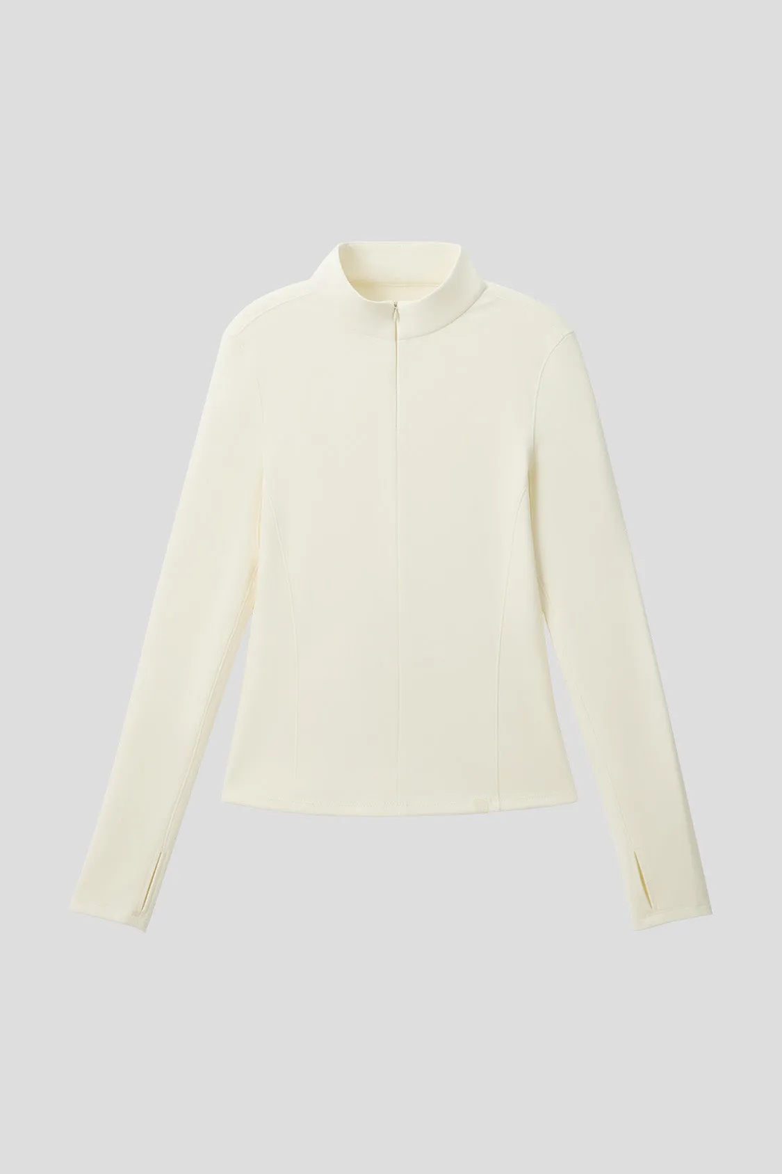 GlacierZip – Women’s Warmth Half-Zip Fleece Base Layer sold by Beneunder product image thumbnail 3