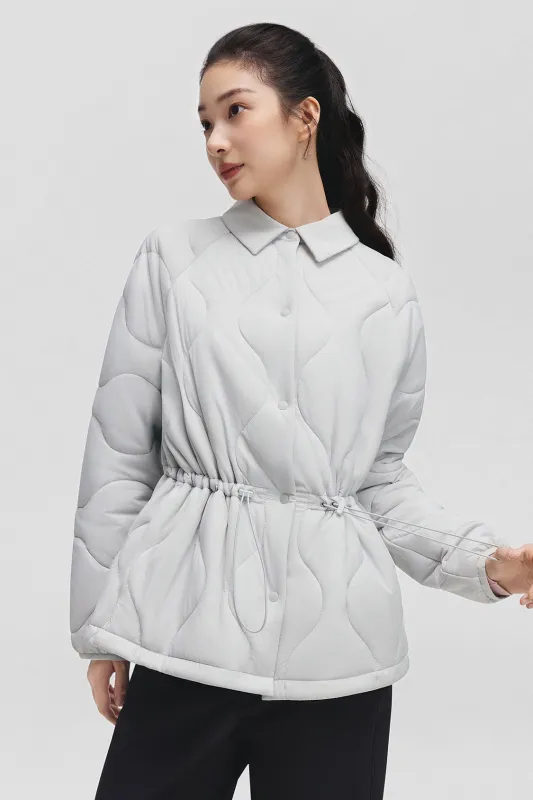 LapelTrail – Women’s Medium-Warmth Lapel-Collar Fleece Jacket sold by Beneunder