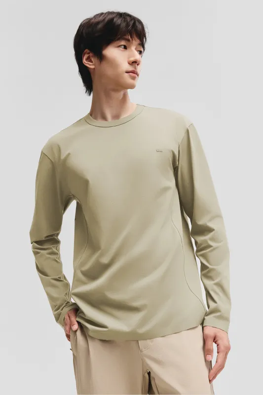 DryShield – Men’s Sweat-Resistant Long-Sleeve Top sold by Beneunder