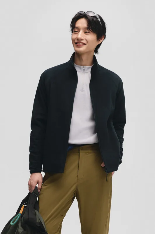 FlipHeat – Men’s Light-Warmth Reversible Fleece Jacket sold by Beneunder