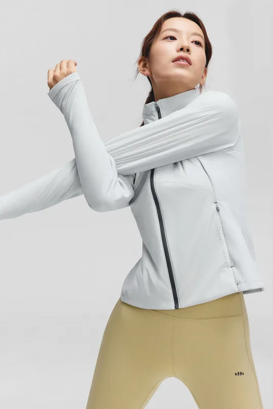 HoodMotion – Women’s Medium-Warmth Hooded Stretch Fleece Jacket sold by Beneunder