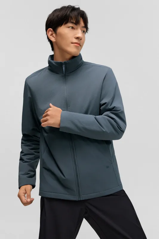 AlpineVest – Men’s Medium-Warmth Stand-Collar Fleece Vest sold by Beneunder