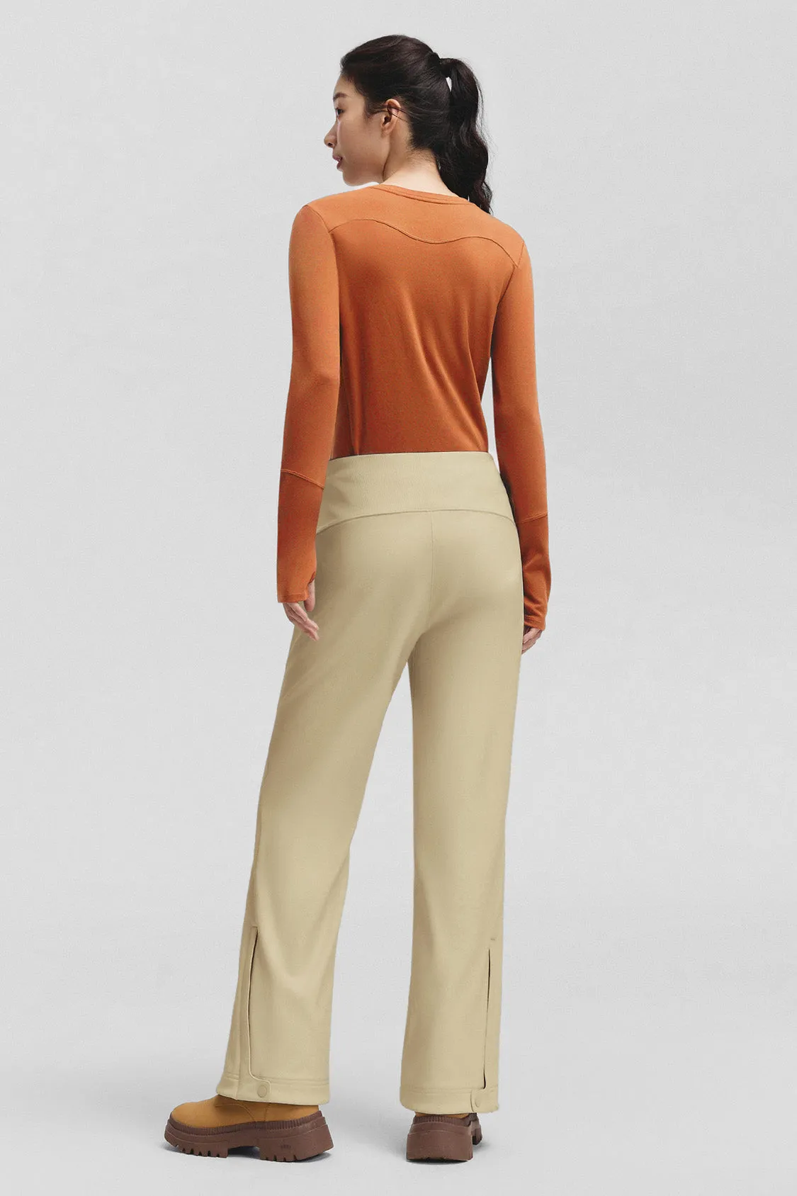 SoftShield – Women’s Thermal Flare Softshell Pants sold by Beneunder product image thumbnail 4