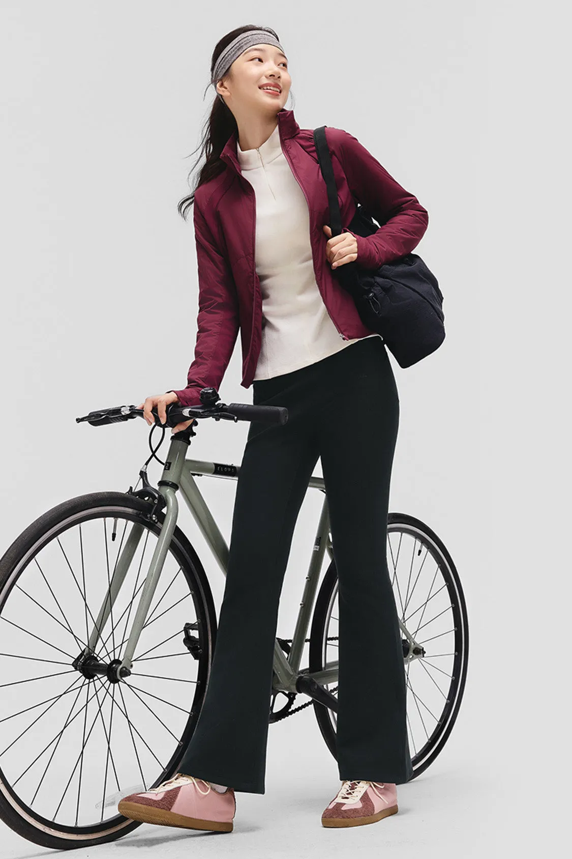 FlareFlex – Women’s High-Stretch Thermal Flare Leggings sold by Beneunder product image thumbnail 2